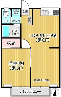 エスポアール【2階】の間取り