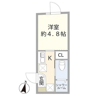 東京都新宿区西新宿4【マンション】の間取り