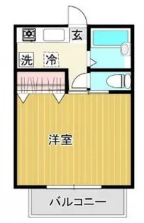 ベルコリーヌ【1階】の間取り