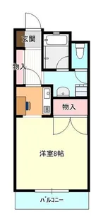 ユースハイムくまなん【2階】の間取り