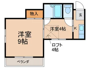 ドルチェシバタ【4階】の間取り