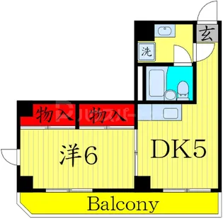 エクセルツカサ【4階】の間取り