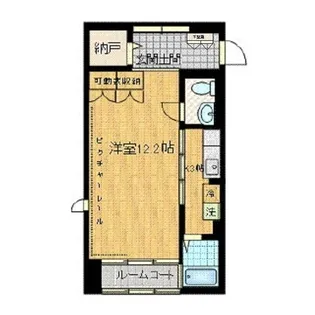 ラハイナコート【1階】の間取り