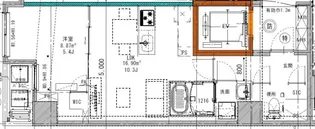 リビオメゾン東日本橋【3階】の間取り