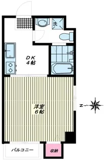 ドルフ東雪谷【3階】の間取り