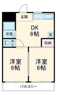 浅井第2ビル【4階】の間取り