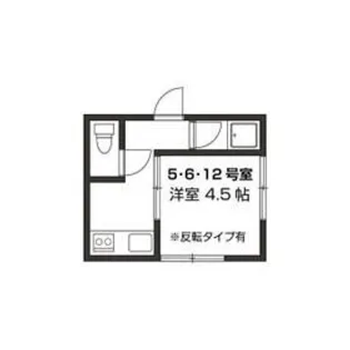 第1みゆきハイツ【1階】の間取り