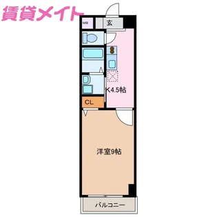 M’s【1階】の間取り