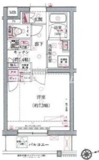 東京都足立区栗原2【マンション】の間取り
