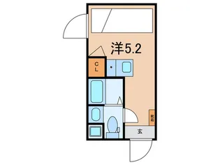 HJ PLACE 下北沢【2階】の間取り