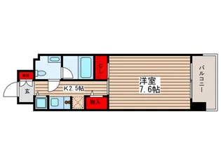 ニュ-シティアパ-トメンツ亀戸【5階】の間取り