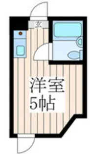 サンパレス馬事公苑【1階】の間取り