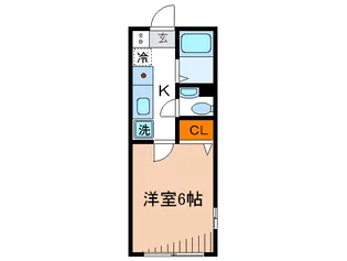 CRASTINA下北沢【1階】の間取り