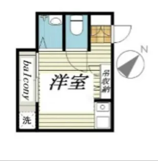 メゾン・ド・セザール【1階】の間取り