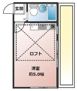 ライフピア・シモン【2階】の間取り