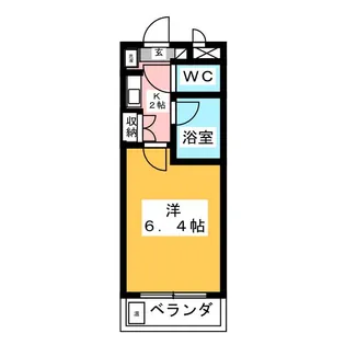 PROXY FRIENDS 塩釜口【2階】の間取り