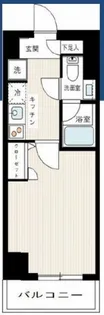 MAXIV北糀谷【5階】の間取り