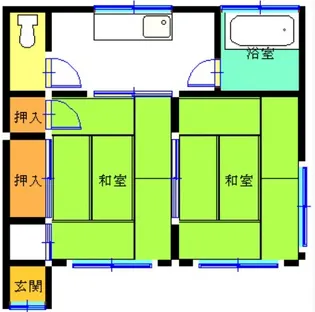 群馬県伊勢崎市波志江町【一戸建】の間取り