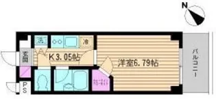 メルベーユ池之内【4階】の間取り