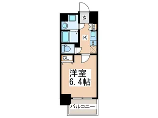 ジアコスモ九条シエル【3階】の間取り