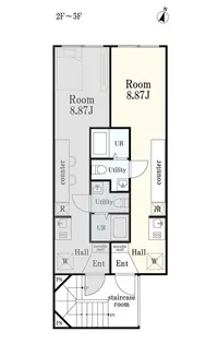 GLICION蓮根【5階】の間取り