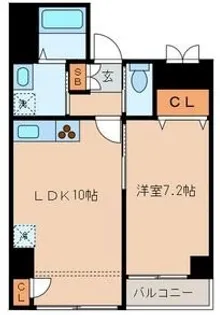 アルテール東日本橋【3階】の間取り