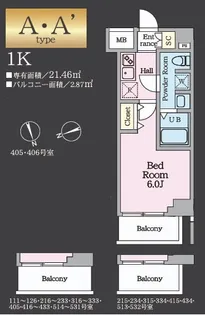 ハイズ戸田マキシヴ【2階】の間取り
