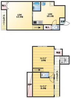abcビルの間取り