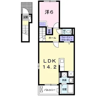 エターナル【2階】の間取り