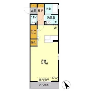 ヴィラ ソレイユ【3階】の間取り