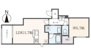 リラフォートアンドウ【3階】の間取り
