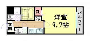 ドーム千代崎【2階】の間取り