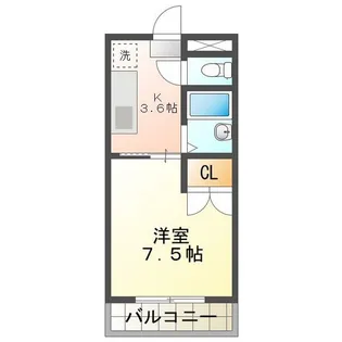 ユーミースズカ【3階】の間取り