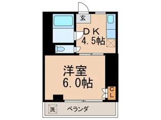 本町ト-ホ-ハイム【4階】の間取り