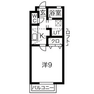 リベルタ【2階】の間取り