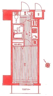 トーシンフェニックス新横濱イクシール【4階】の間取り