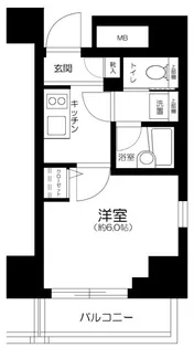 コンシェリア虎ノ門 <TOKYO PREMIUM>【2階】の間取り