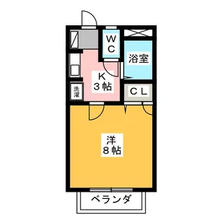 CFSはつおいI【2階】の間取り