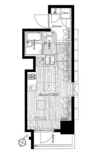 ビバリーホームズ池袋【5階】の間取り