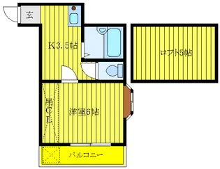 ブレセッドタネヘイ【1階】の間取り
