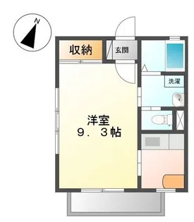 ル アンジュ【3階】の間取り