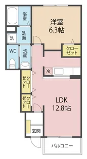 シンフォニーII【1階】の間取り