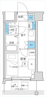 キャンパスヴィレッジ武蔵小杉【4階】の間取り