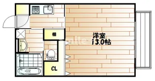 ドムスフローラ B棟【1階】の間取り