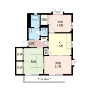 アクアビットC【2階】の間取り