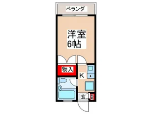 クリプトメリア【2階】の間取り