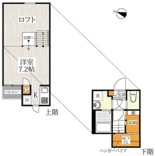 CB筑紫通ビーラ【1階】の間取り
