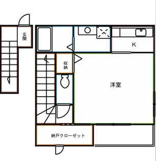 ブォーナ・フォルトゥーナ【2階】の間取り