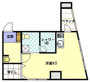 プラムビル【4階】の間取り