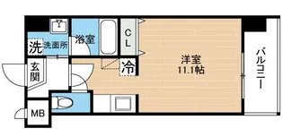 アーバン・ビルドII【4階】の間取り
